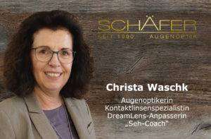 Christa Waschk wartet auf Ihren Termin